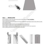 JADE layered maxi skirt sewing pattern: garment picture highlighting the four horizontal ruffle tiers cascading down a long dark skirt with a slim fitted waist.