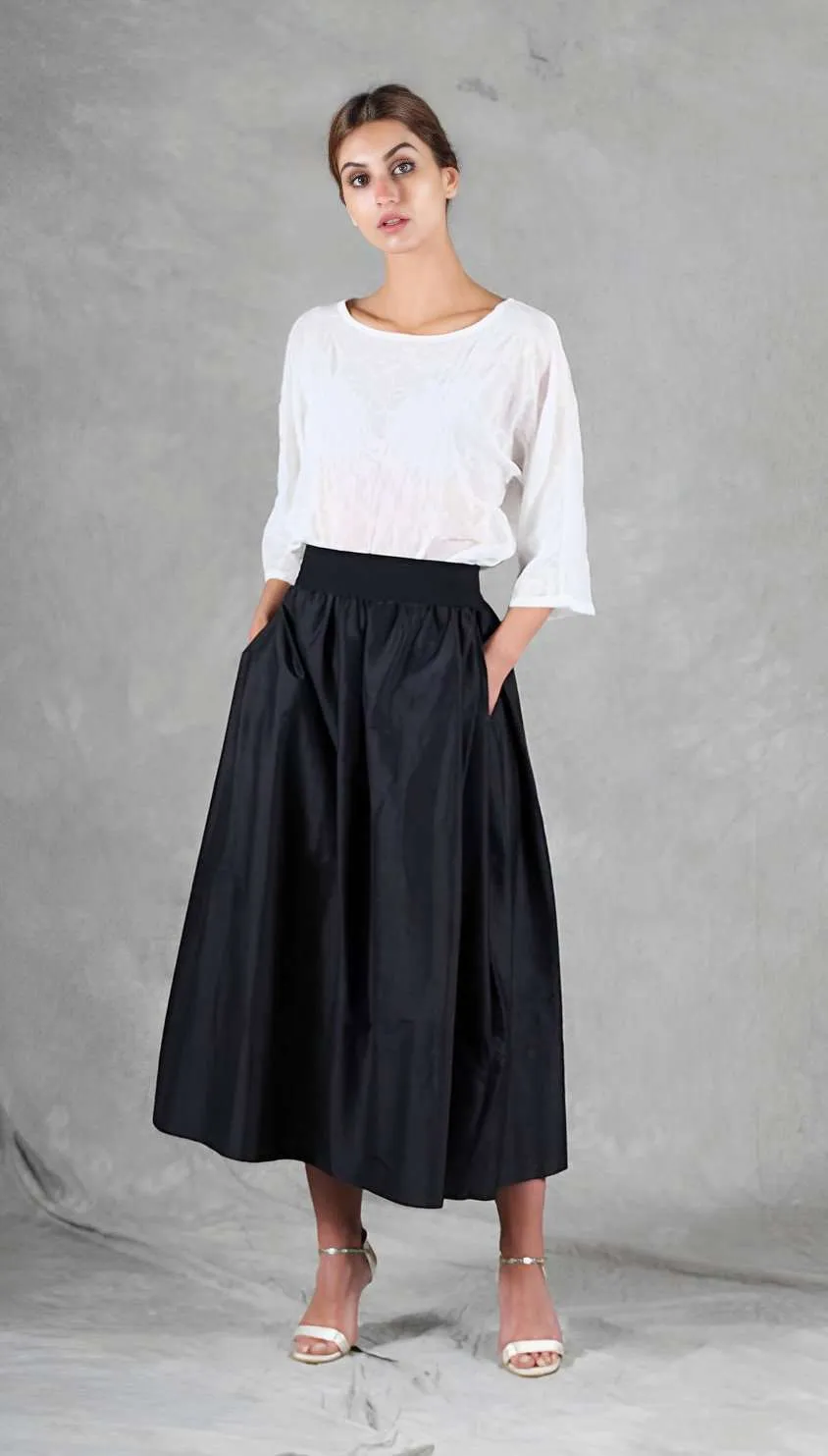 women midi skirt pattern