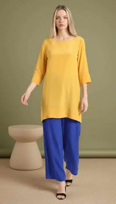 Loose Fit Tunic Sewing Pattern - merveille 01