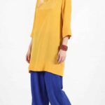 Easy MERVEILLE tunic sewing pattern for women, a versatile loose-fit PDF pattern suitable for a simple tunic or casual dress.