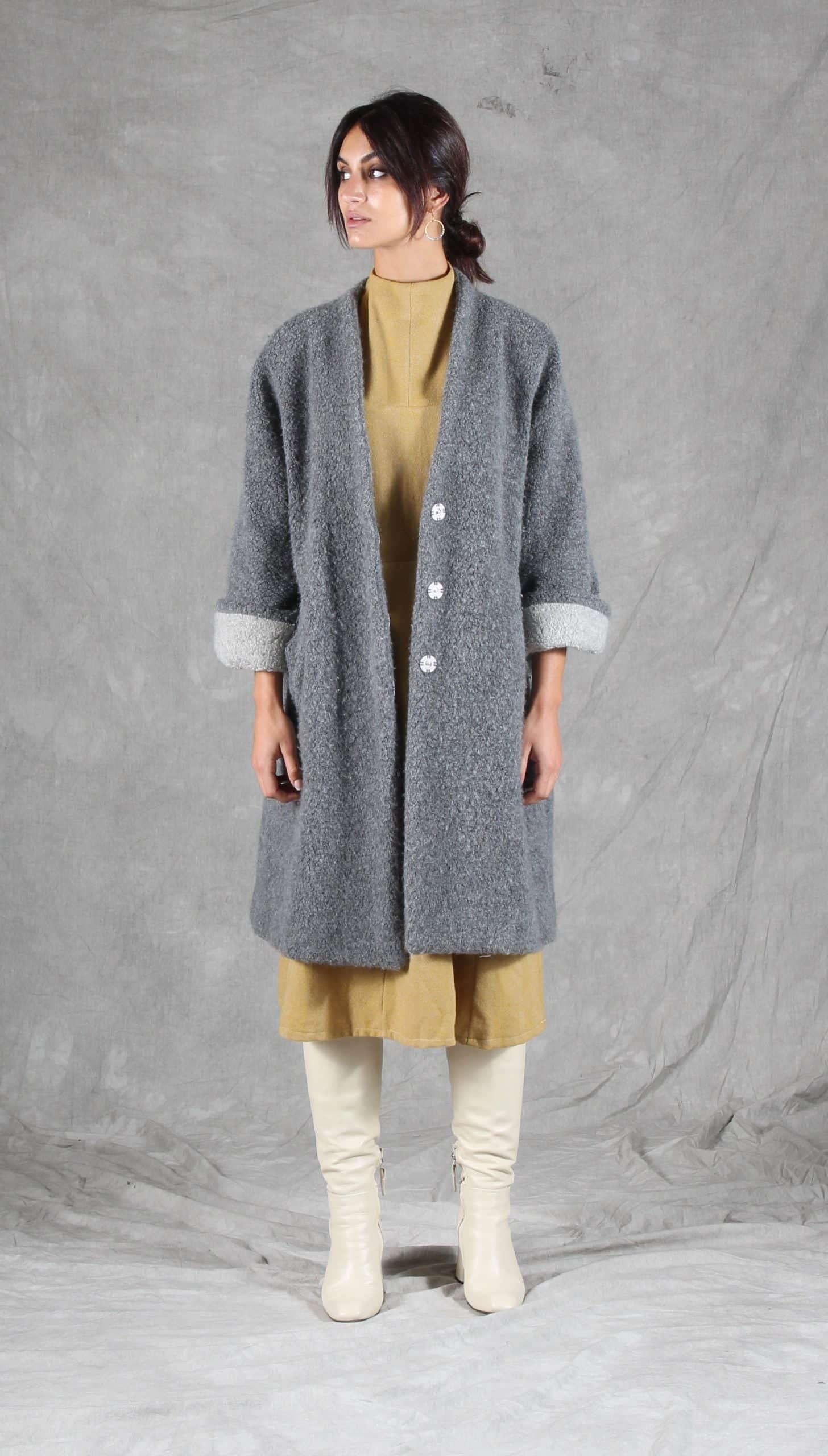 Le manteau Emmanuelle - patron de couture PDF - CHA'COUD