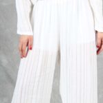 Patron de couture PDF pantalon femme AERIEN à taille élastiquée: pantalon confortable au style décontracté pour une garde-robe cousue main; un projet de couture axé sur le confort à la taille.