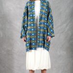 BLOMYS Japanese-sleeve coat sewing pattern for women — garment photograph from the pattern gallery, showing another presentation of the handmade design.