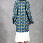 BLOMYS Japanese-sleeve coat sewing pattern for women — garment photograph from the pattern gallery, showing another presentation of the handmade design.