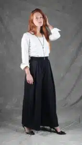 Wide Leg Pants Sewing Pattern GAZELLE – PDF