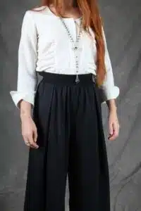 Wide Leg Pants Sewing Pattern GAZELLE – PDF