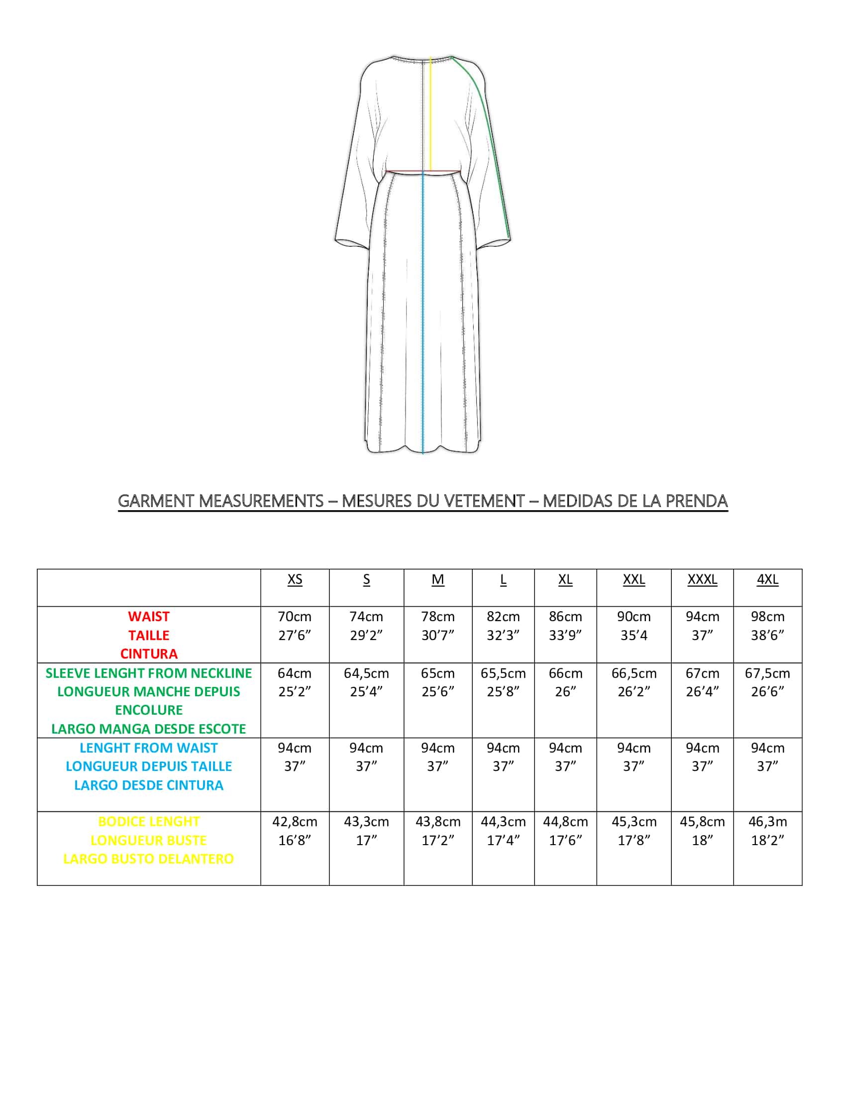 Bat Sleeve Dress Pattern | AinaSewingPatterns