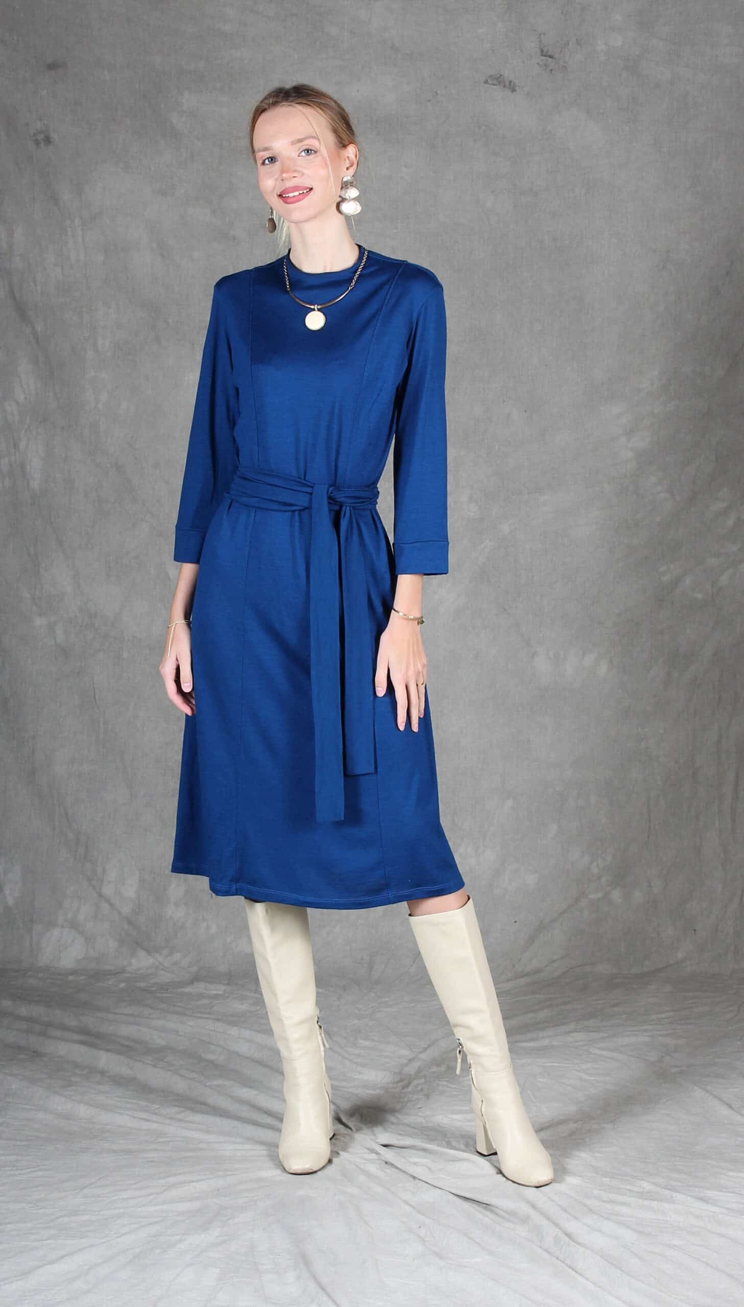 Midi Dress Sewing Pattern for Women | AinaSewingPatterns