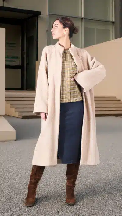 long coat pattern - Viviane - bis