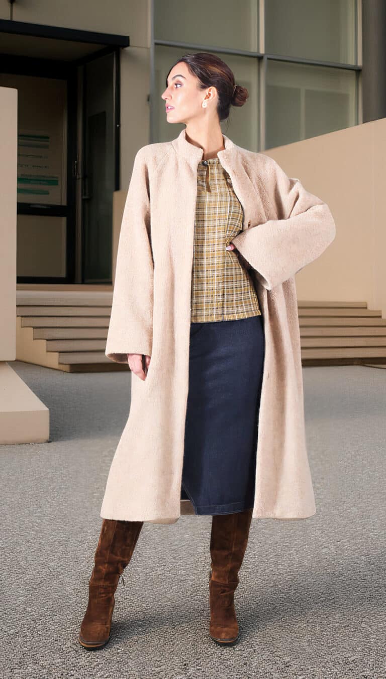 long coat pattern - Viviane - bis
