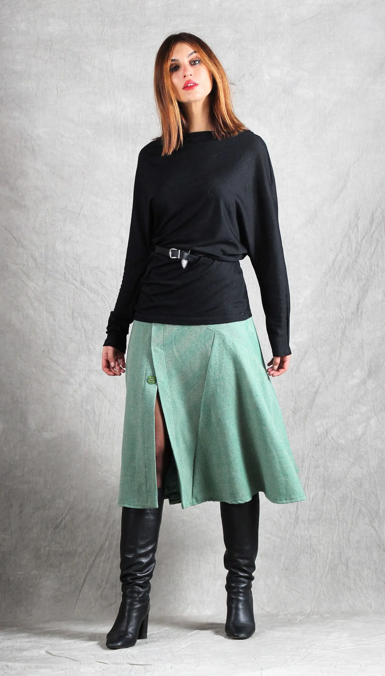 flared skirt pdf sewing pattern