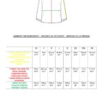 Patron de couture du haut LISE pour femme, coupe ample, encolure large et manches trois-quarts.