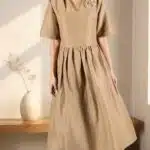 Patrón PDF de costura del vestido VALENCE para mujer — imagen de portada que presenta el diseño del patrón de costura.