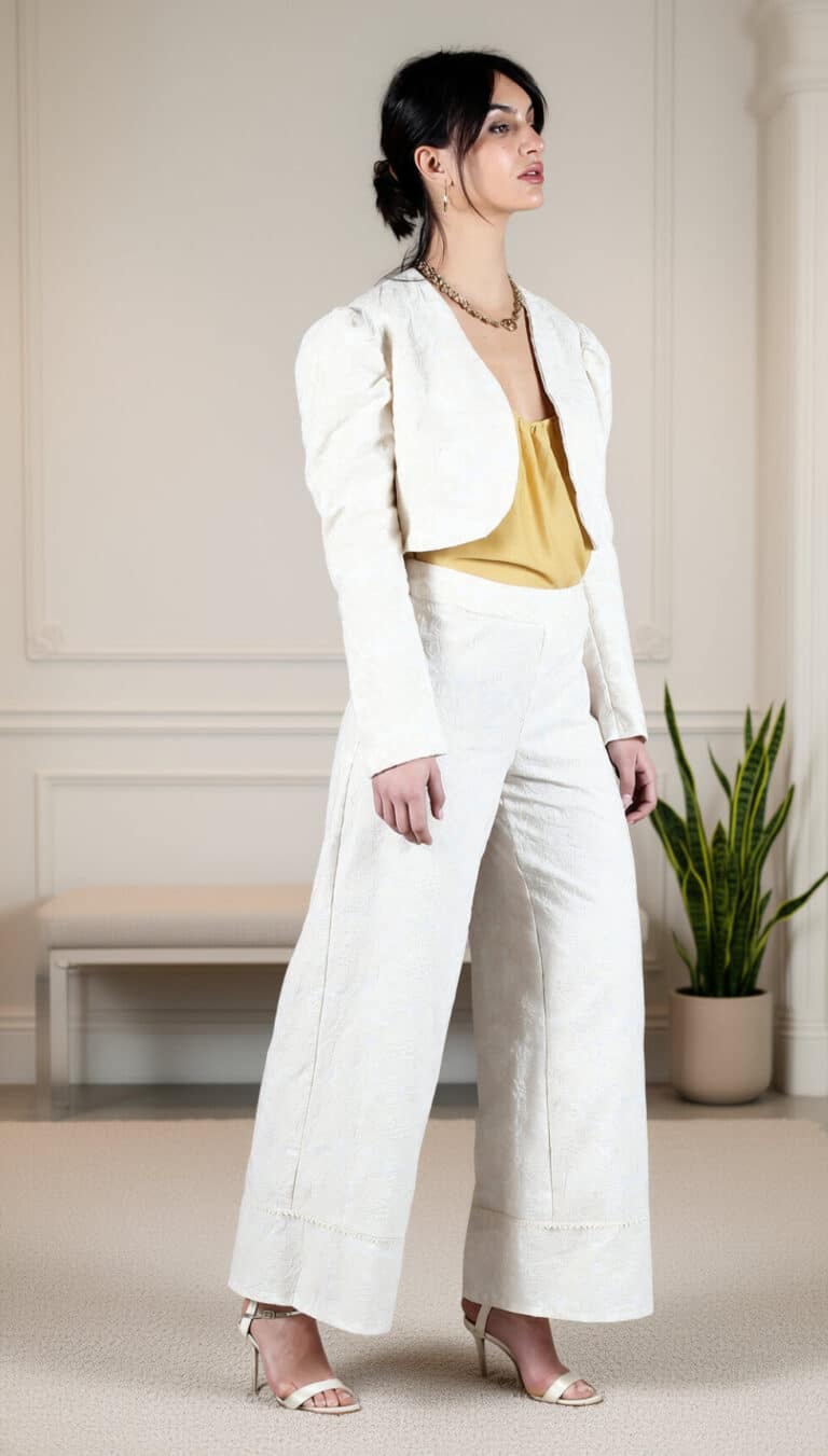 wide leg pants sewing pattern - Minimaliste