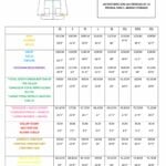 Size and measurement chart for the JOY high-neck jacket sewing pattern, with garment sketch and size table.
