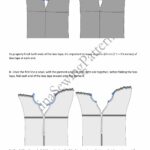 LARA maxi dress PDF sewing pattern – sewing and pattern-printing instruction sheet.
