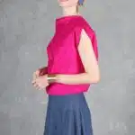 draped top sewing pattern - dalia - 02