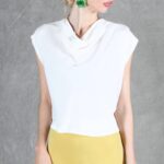 draped top sewing pattern - dalia - 08