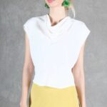 draped top sewing pattern - dalia - 09