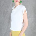draped top sewing pattern - dalia - 10