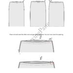 Women's bias cut dress sewing pattern - Georgia