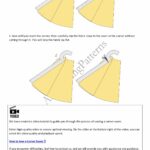 CAYS women’s cape sewing pattern, a cape with a rounded collar and decorative brooch fastening.