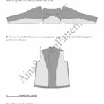 STELLA women’s jacket sewing pattern, showing the relaxed straight silhouette and classic lapel collar of this handmade outerwear design.
