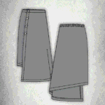 wrap skirt pattern - Inma - 01