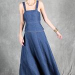 ALBANE strappy top sewing pattern, a sleeveless women’s garment with a fitted shape and clean lines.