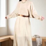 Batwing Sleeve Dress Sewing Pattern LOVY – PDF