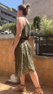 Gathered Dress Sewing Pattern SUZY – PDF