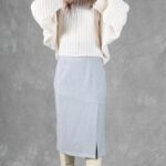 GRACE pencil skirt PDF sewing pattern, a close-fitting midi silhouette.