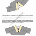 Easy women’s tunic sewing project SOL, a relaxed V-neck design with Japanese sleeves and a beginner-friendly construction.