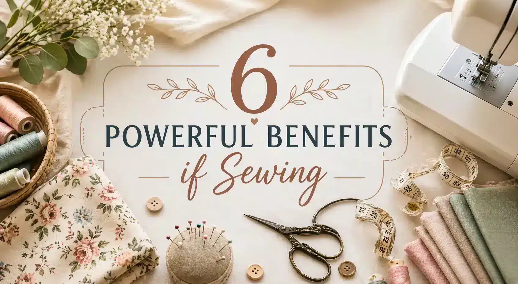 Benefits of sewing