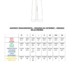 Patron PDF de couture du pantalon femme AUDREY : Modèle de pantalon femme à plis et silhouette ample confortable.