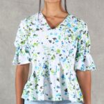 Peplum Blouse Sewing Pattern LIMA – PDF