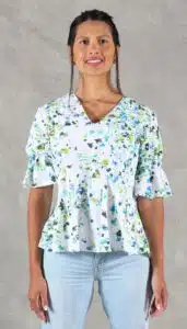 Patron blouse péplum LIMA – PDF