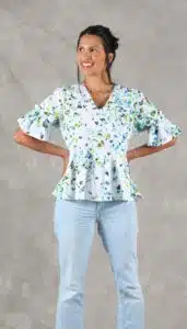 Patron blouse péplum LIMA – PDF