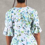 Peplum Blouse Sewing Pattern LIMA – PDF