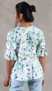 Patron blouse péplum LIMA – PDF