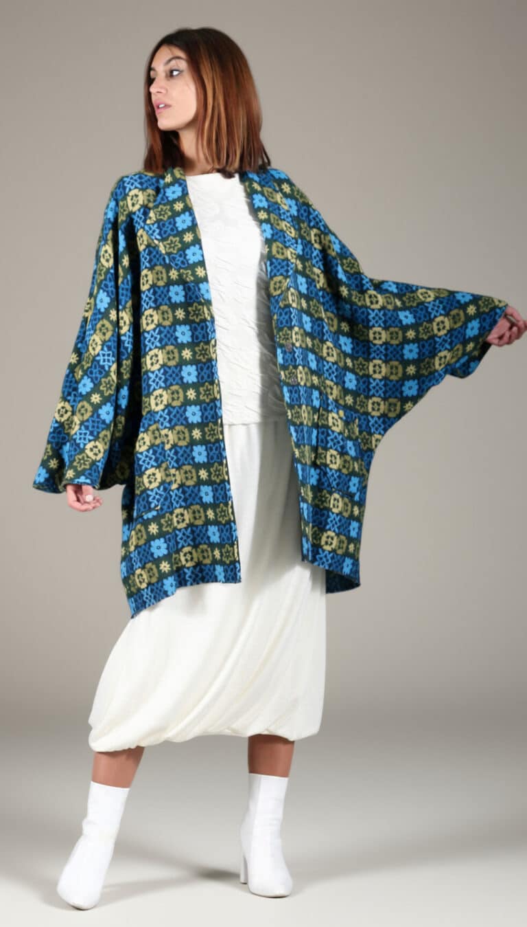 Japanese Sleeve Coat Sewing Pattern for Women - Blomys