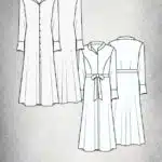 Shirt Dress/jacket Sewing Pattern VASYS – PDF