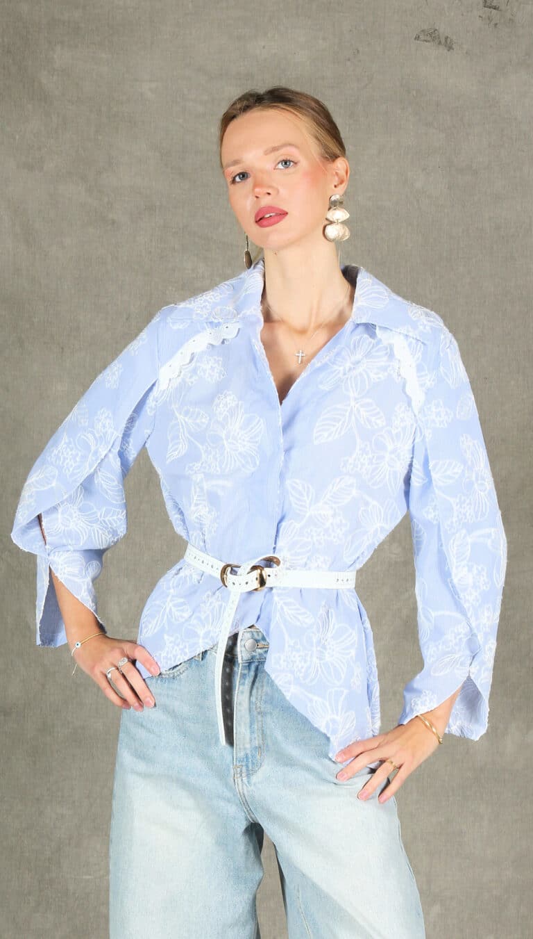 Collared Shirt Sewing Pattern for Women | AinaSewingPatterns