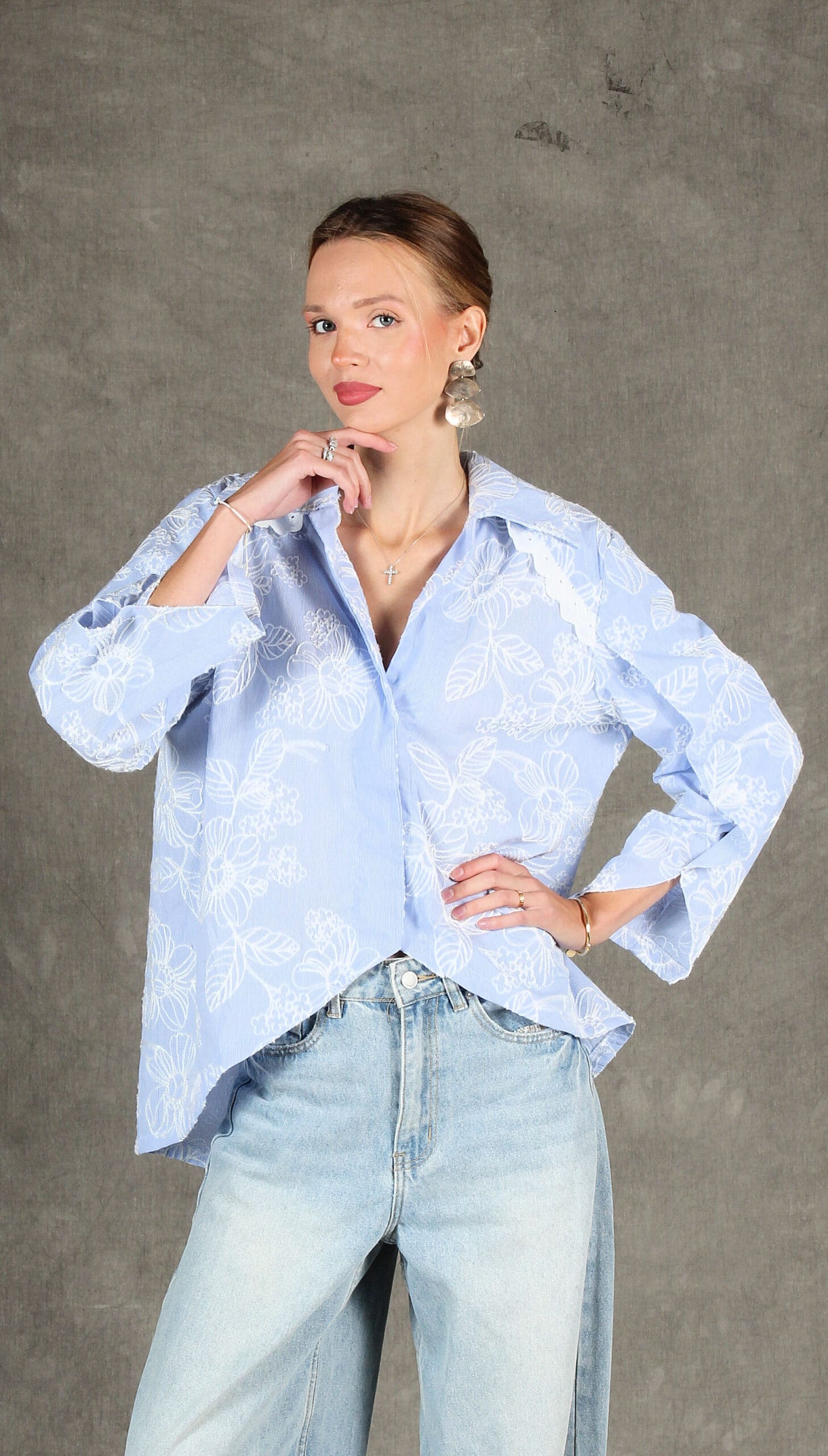 Collared Shirt Sewing Pattern for Women | AinaSewingPatterns Collared Shirt Sewing Pattern for Women | AinaSewingPatterns
