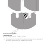 GALATEE shirt sewing pattern tutorial: illustrated steps for forming the centered back box pleat and preparing the shirt yoke.