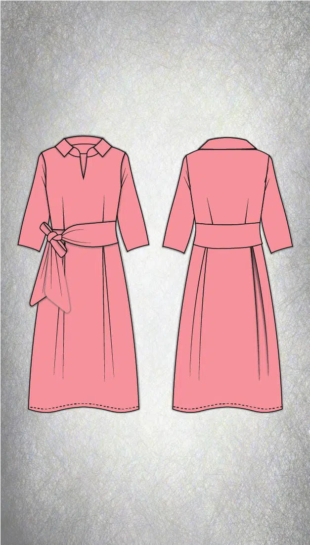 Cocktail Dress Sewing Pattern ASTUR – PDF