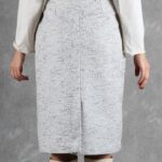 PDF sewing pattern ELLA for a close-fitting skirt with clean, modern panel seams.