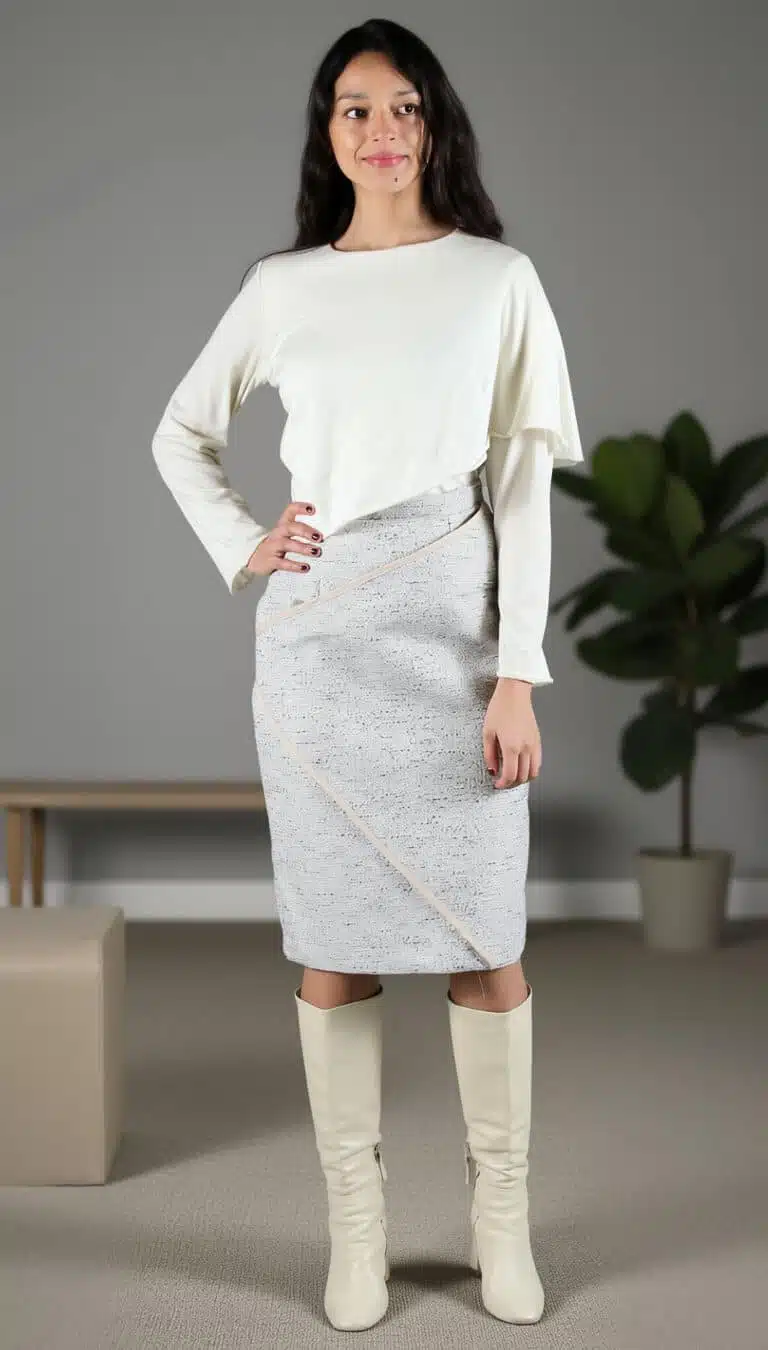 pencil skirt sewing pattern - ella - ok