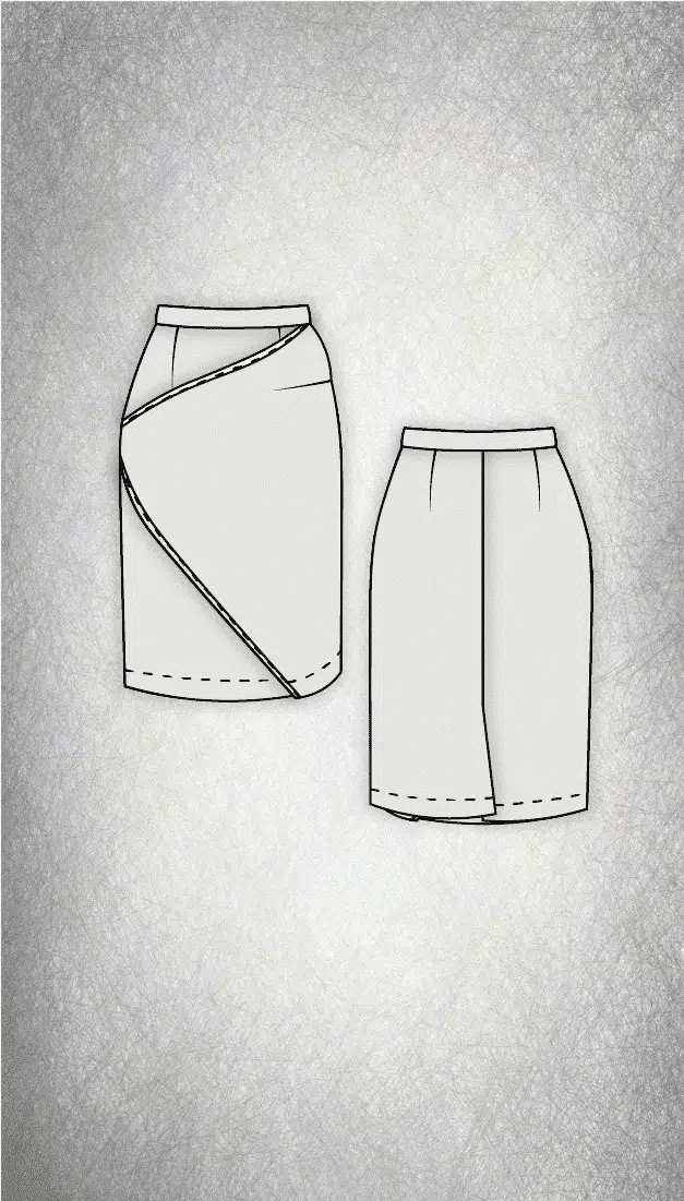 pencil skirt sewing pattern - ella