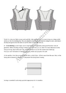 Asymmetrical Summer Dress Sewing Pattern SOFIA – PDF